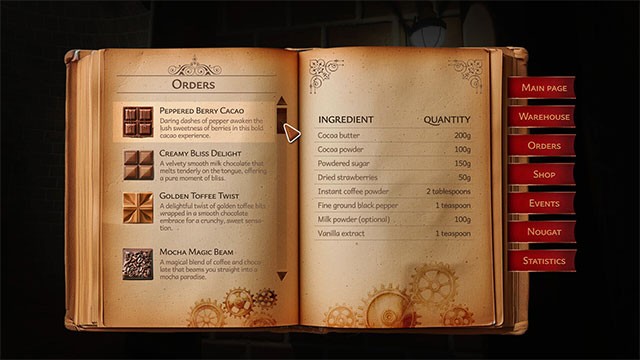 Khám phá những công thức làm socola mới lạ và độc đáo trong game Chocolate Factory Simulator