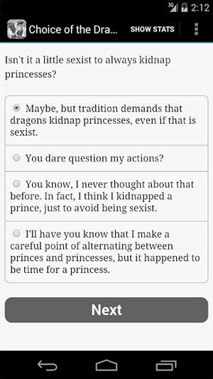 Mỗi lựa chọn của bạn sẽ kiểm soát hướng đi và kết cục của câu chuyện