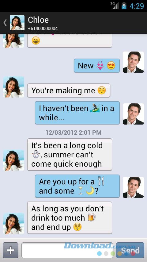 chomp SMS for Android