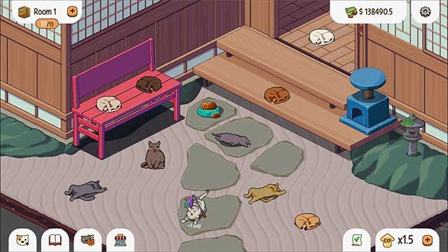 Chonkers là game mô phỏng nhàn rỗi dành riêng cho người yêu mèo