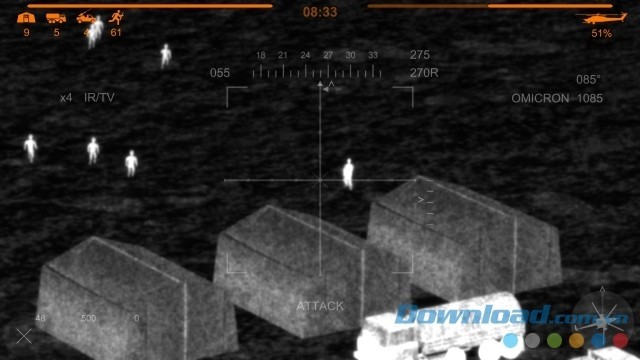 Ngắm bắn thật kỹ trong game bắn súng hành động chiến thuật Chopper: Lethal darkness cho máy tính