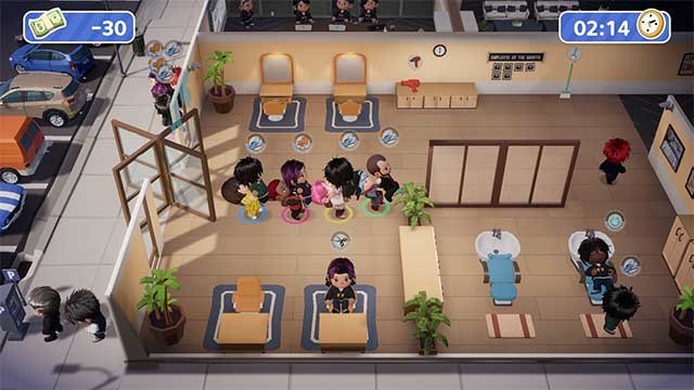 Trong Choppy Cuts game, sự vui vẻ và hỗn loạn luôn song hành