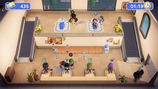 Hợp tác với bạn bè để giải quyết nhiều thử thách cắt và tạo mẫu tóc