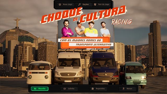 Choque Racing là game đua xe đường phố 3D hỗn loạn và hài hước với bối cảnh Brazil