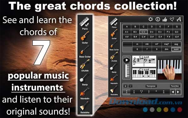 Chords Maestro cho Mac - ứng dụng học đàn không thể thiếu cho người yêu nhạc