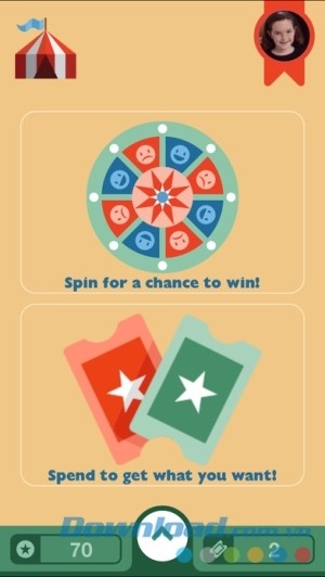 ChoreMonster cho iOS trao thưởng cho bé