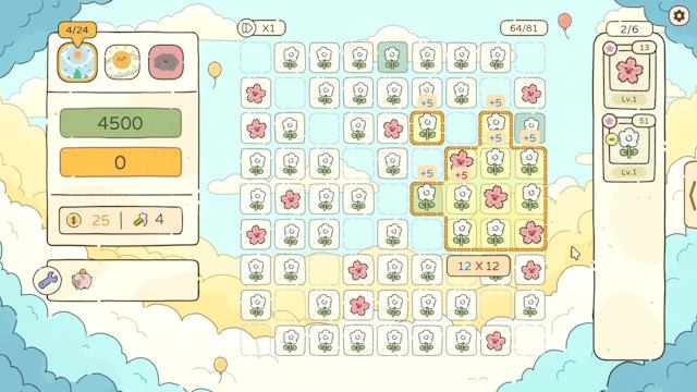 Chosen Garden game có luật chơi đơn giản và dễ tiếp cận