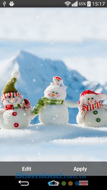 Christmas cho phép chỉnh sửa ảnh