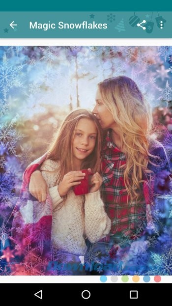 Tạo khung ảnh Giáng sinh đơn giản với Christmas Photo Frames