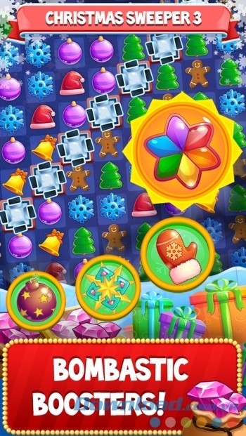 Nối 4 hoặc 5 biểu tượng để nhận các bổ trợ