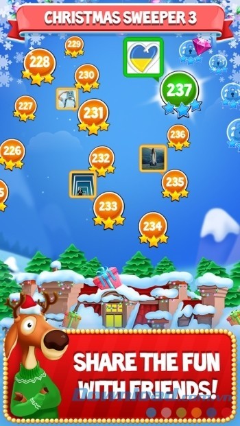 Chia sẻ niềm vui với bạn bè