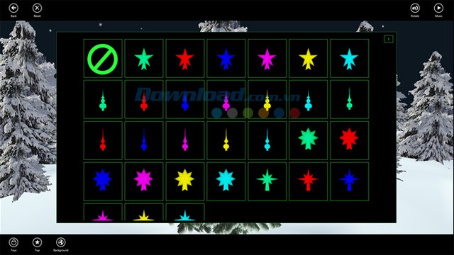 Đồ trang trí cây thông Noel