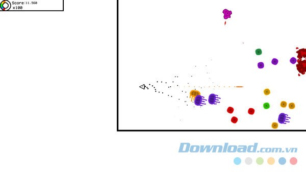 Giao diện game Chroma Blast