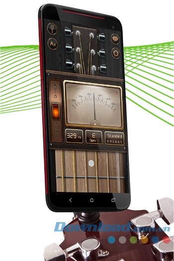 Chỉnh dây đàn hiệu quả với Chromatic Guitar Tuner