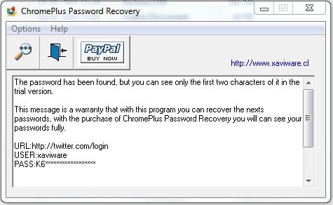ChromePlus Password Recovery
