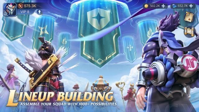 Xây dựng đội hình của bạn trong game Chrono Legacy: Strategy RPG