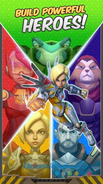 Thiết lập đội quân anh hùng trong game