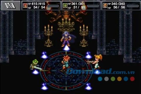 Chrono Trigger cho Android - game nhập vai chiến đấu kịch tính