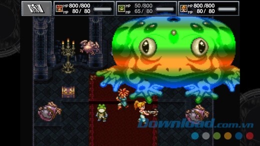 Thiết kế đồ họa Chrono Trigger cho iOS cổ lỗ nhưng vẫn bắt mắt