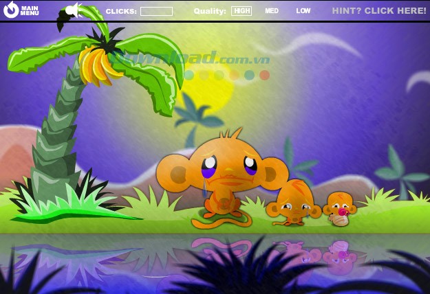 Chú khỉ buồn hay Monkey go happy