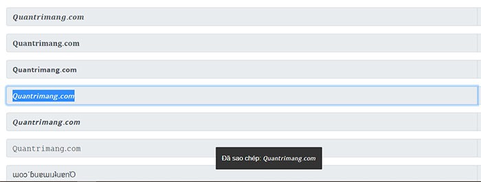 Giao diện tạo ký tự đặc biệt