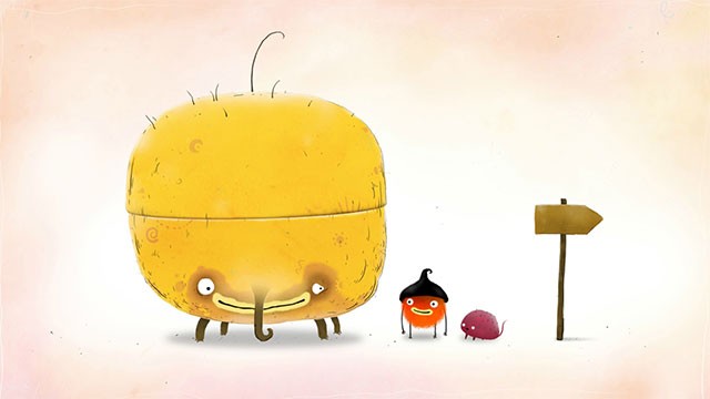 Dàn nhân vật trong CHUCHEL được tạo hình ngộ nghĩnh, kỳ quặc