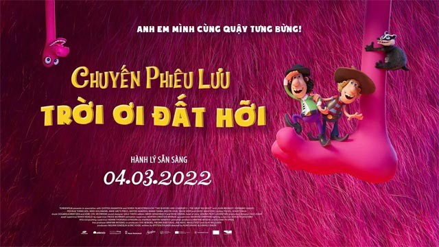 Poster chính thức của phim Chuyến Phiêu Lưu Trời Ơi Đất Hỡi