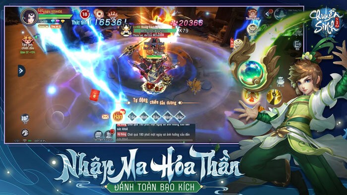 Nhập Ma Hóa Thần - Đánh Toàn Bạo Kích