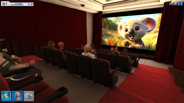 Quản lý rạp chiếu phim từ A-Z trong game Cinema Manager Simulator