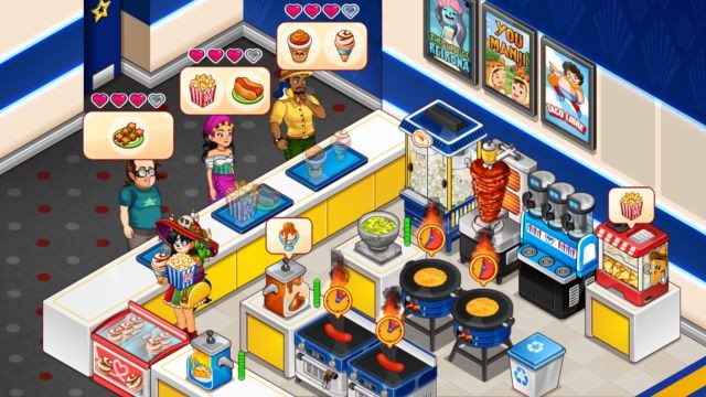 Bắt đầu với một rạp chiếu phim và nâng cấp thiết bị để phục vụ khách hàng nhanh hơn