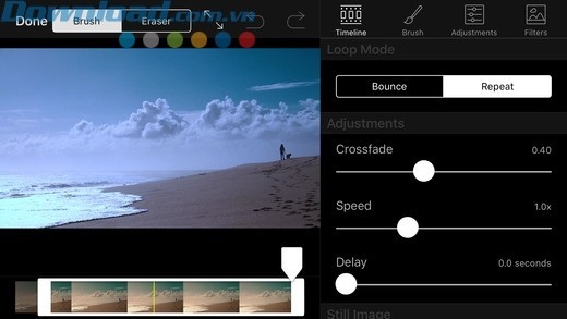 Điều chỉnh vòng lặp và tốc độ lặp