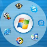 Circle Dock 0.9.2 - Thanh công cụ tròn độc đáo cho Windows