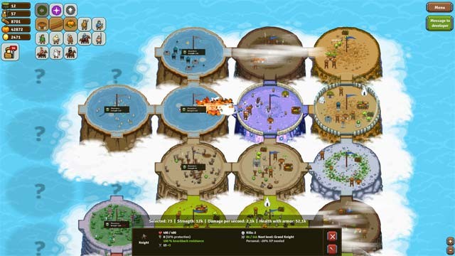 Circle Empires Rivals là game RTS nhịp độ nhanh trên PC