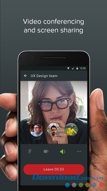 Gọi video và chia sẻ màn hình thuận tiện