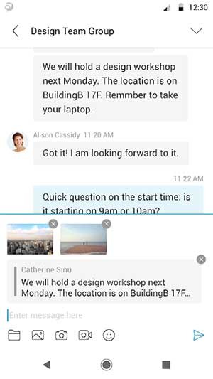 Trải nghiệm tính năng IM