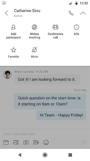 Cisco Jabber cung cấp nhiều tính năng nổi bật
