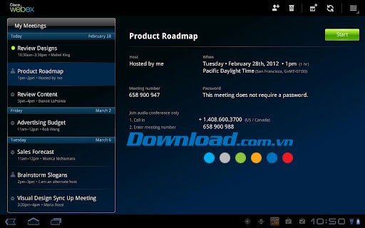 Cisco WebEx Meetings