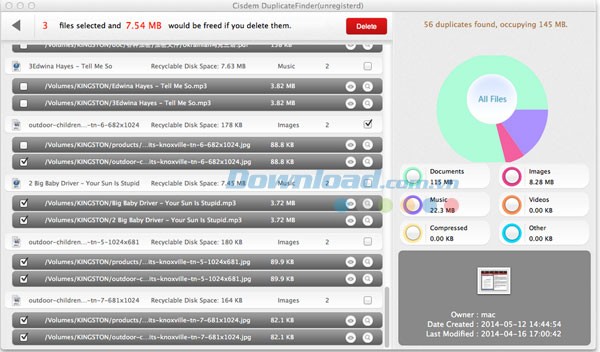 Cisdem DuplicateFinder for Mac