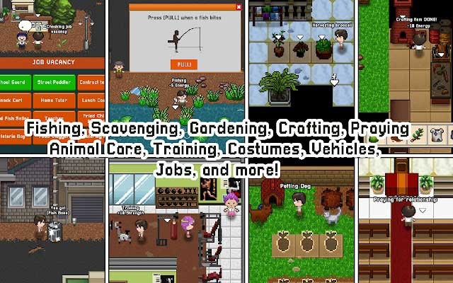 Rất nhiều việc mà bạn có thể làm trong Citampi Stories