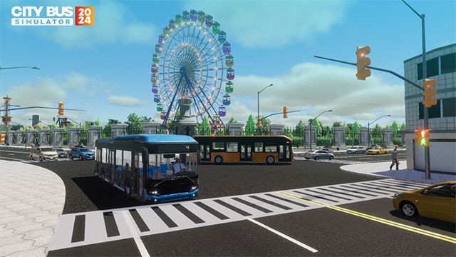 City Bus Simulator sở hữu đồ họa hiện đại và đầy màu sắc cùng cơ chế vật lý chân thực