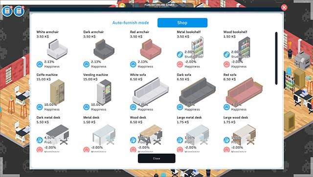 Thiết kế nội thất trong văn phòng công ty