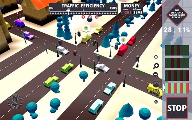 City Gridlock là game mô phỏng quản lý giao thông thành phố sôi động