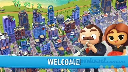 Game xây dựng thành phố mơ ước City Mania: Town Building Game cho iOS