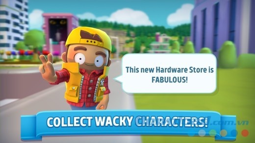 Rất nhiều nhân vật City Mania: Town Building Game cho iOS cực