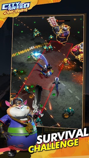 Chinh phục các thách thức sinh tồn trong City of Greed Cyber Rodent