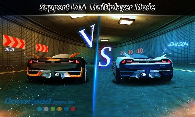 City Racing 3D gồm nhiều chế độ chơi khác nhau