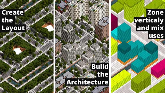 City Architect kết hợp giữa game City Builder cổ điển với phong cách hiện đại, mới mẻ