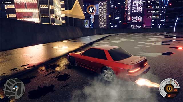 Tham gia các cuộc đua khốc liệt trong thành phố về đêm với vô số đối thủ