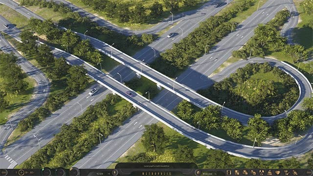 Xây dựng các tuyến đường để kết nối thành phố Citystate Metropolis với nhau