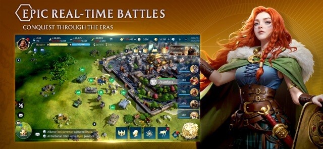 Tham gia các trận chiến hoành tráng thời gian thực